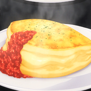 Blown omelet