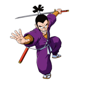 The purple ninja’s katana