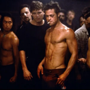 Fight Club: “The first rule of Fight Club is: no talking about Fight Club. The second rule of Fight Club is: no talking about Fight Club.”