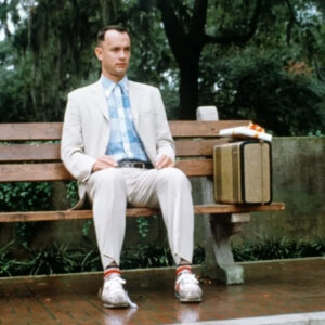 Forrest Gump: “Life is like a box of chocolates: you never know what we’re going to fall on.”